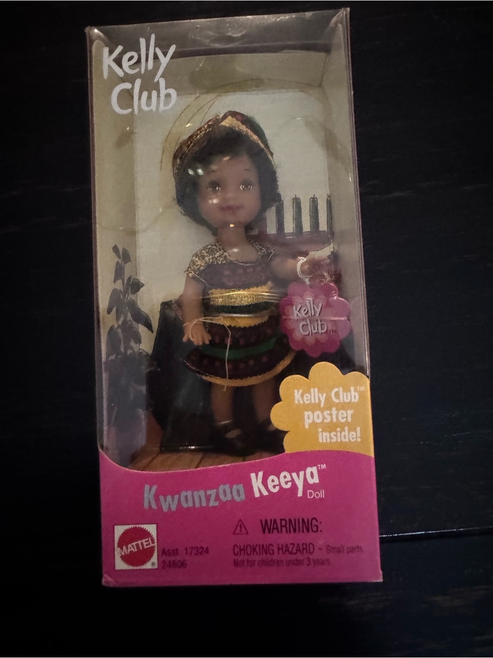 Mattel 1999 Kelly Club Kwanzaa Keeya Doll, Rare